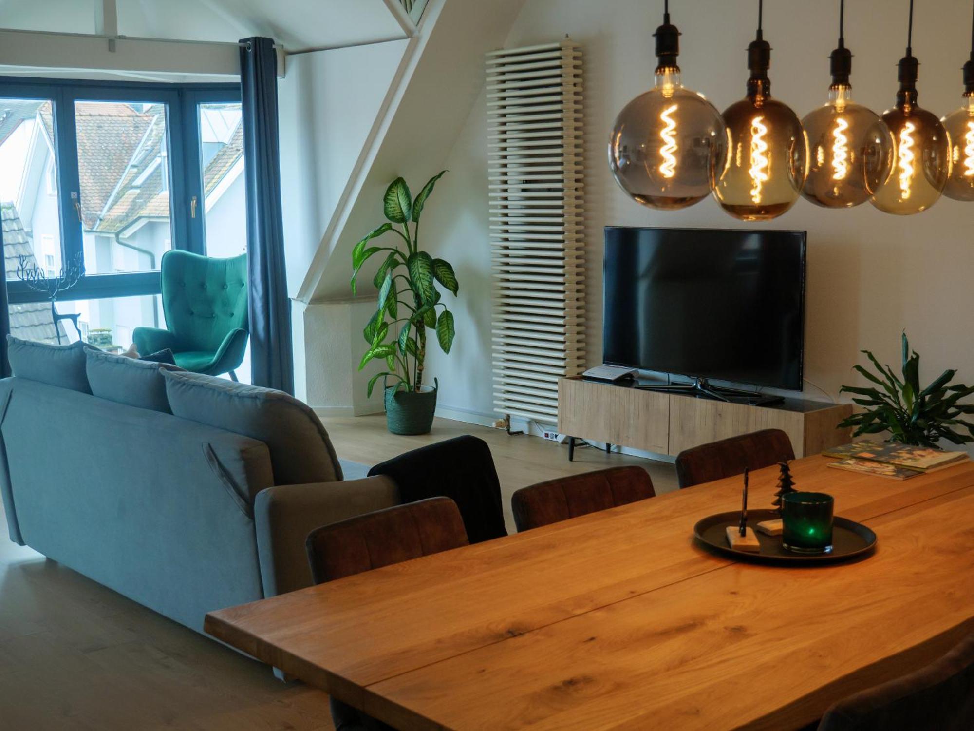 Amao-Green I 90Qm I Penthouse Maisonette Mit Rooftop I City Center I King-Size Betten Lahr  Exterior foto