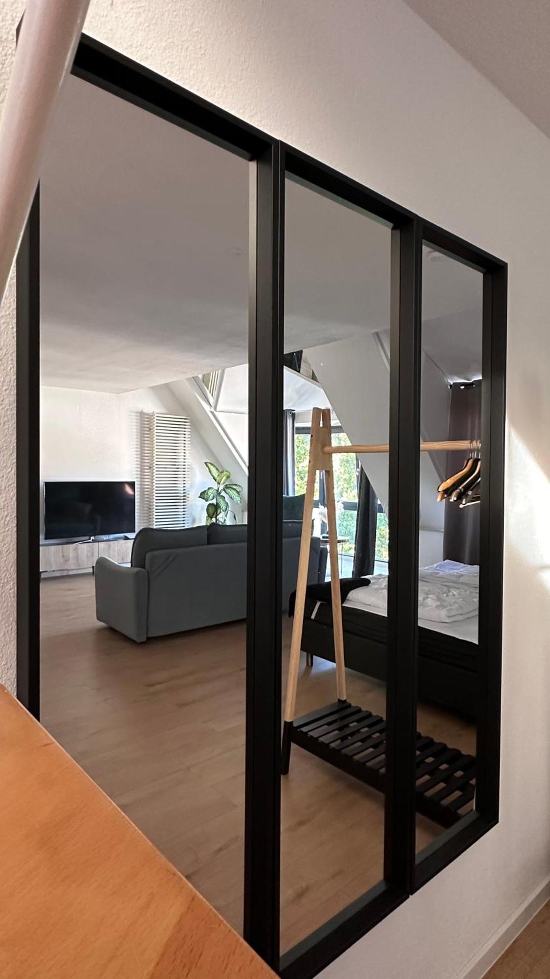Amao-Green I 90Qm I Penthouse Maisonette Mit Rooftop I City Center I King-Size Betten Lahr  Exterior foto