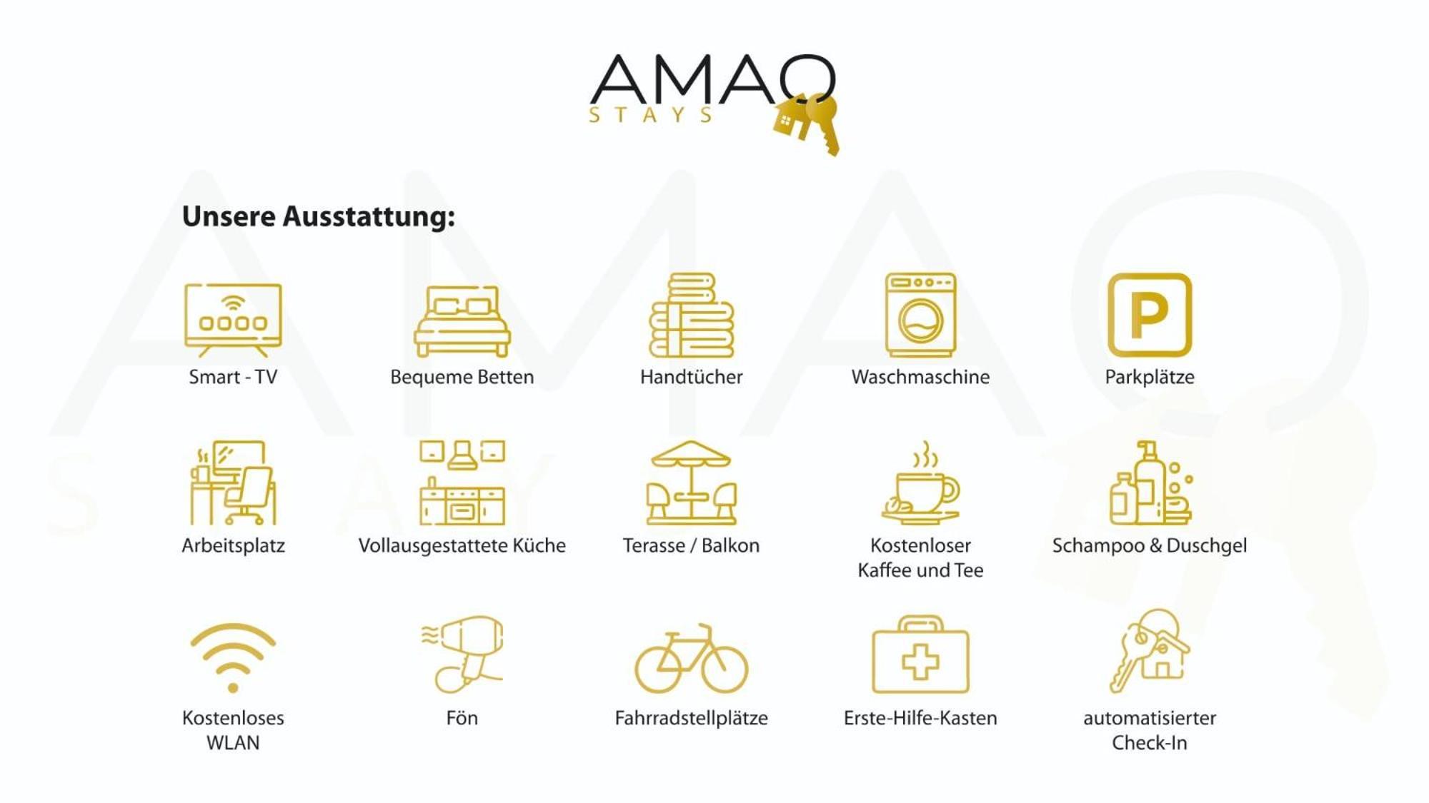 Amao-Green I 90Qm I Penthouse Maisonette Mit Rooftop I City Center I King-Size Betten Lahr  Exterior foto